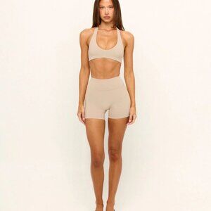 CSB Form Halter Crop Fawn Size XS